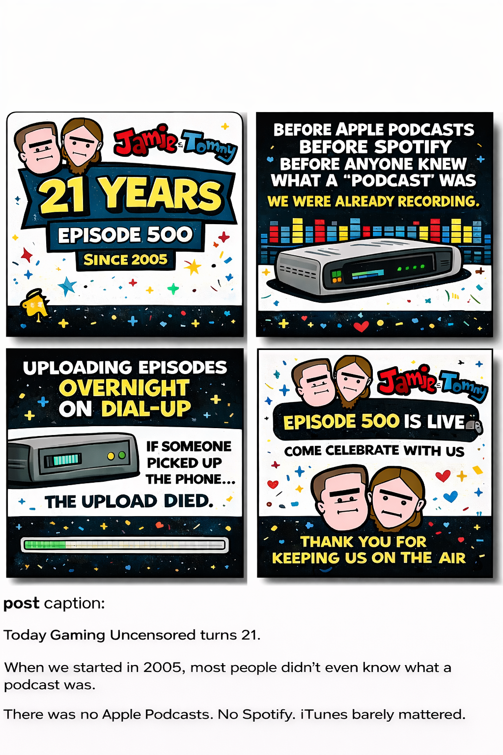 21 years on air and still cooking.